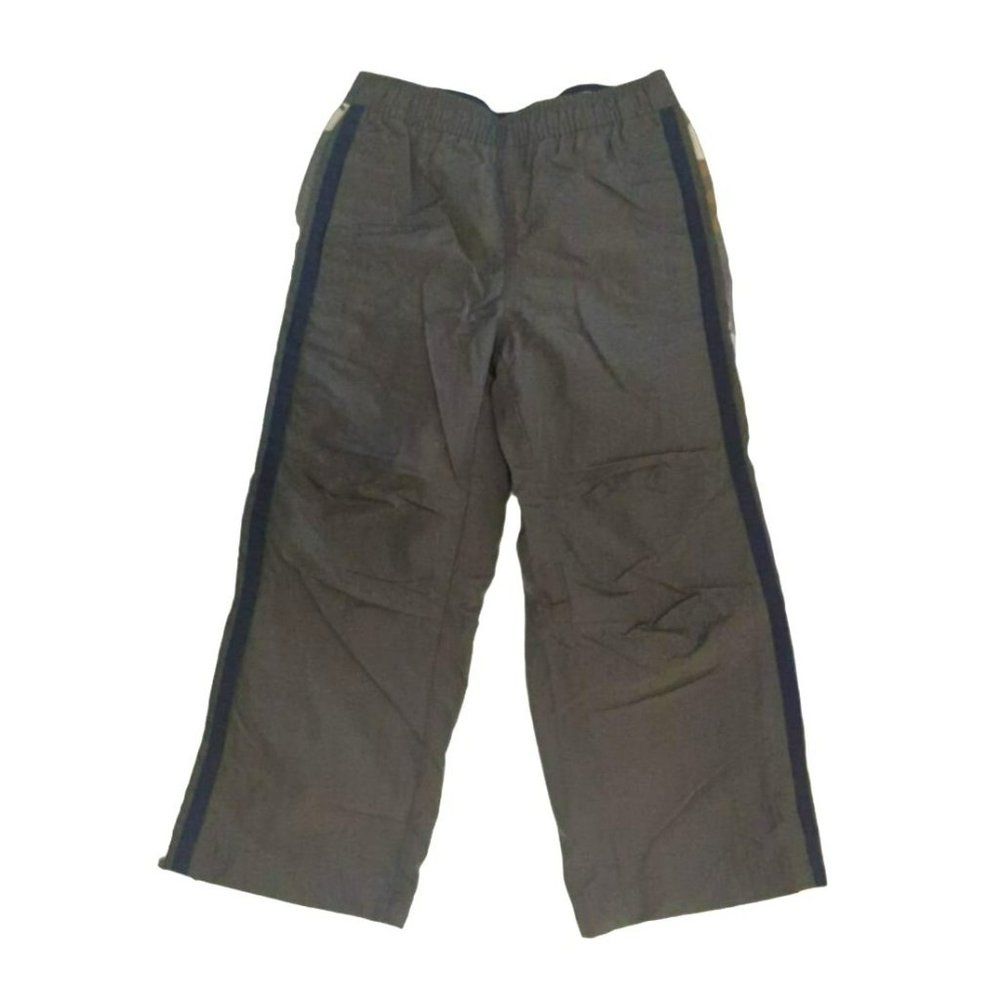 Childrens Place Olive Green Snow Pants Fleece Lined Insulated Size 5